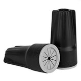 Medium Waterproof Wire Connectors, Black/White (100 pc canister)