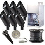 Spotlight Pack (6) | Outdoor Landscape Lighting Bundle Kit